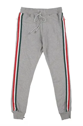 JOMO TRACK PANT (HEATHER GREY)