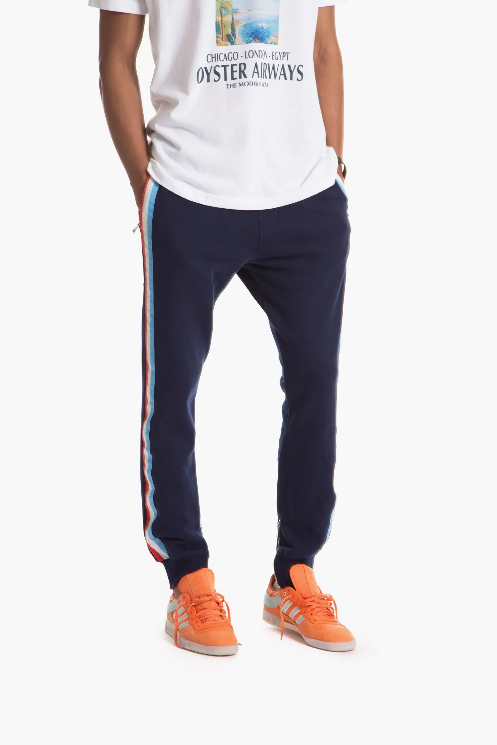 JOMO TRACK PANT (NAVY)