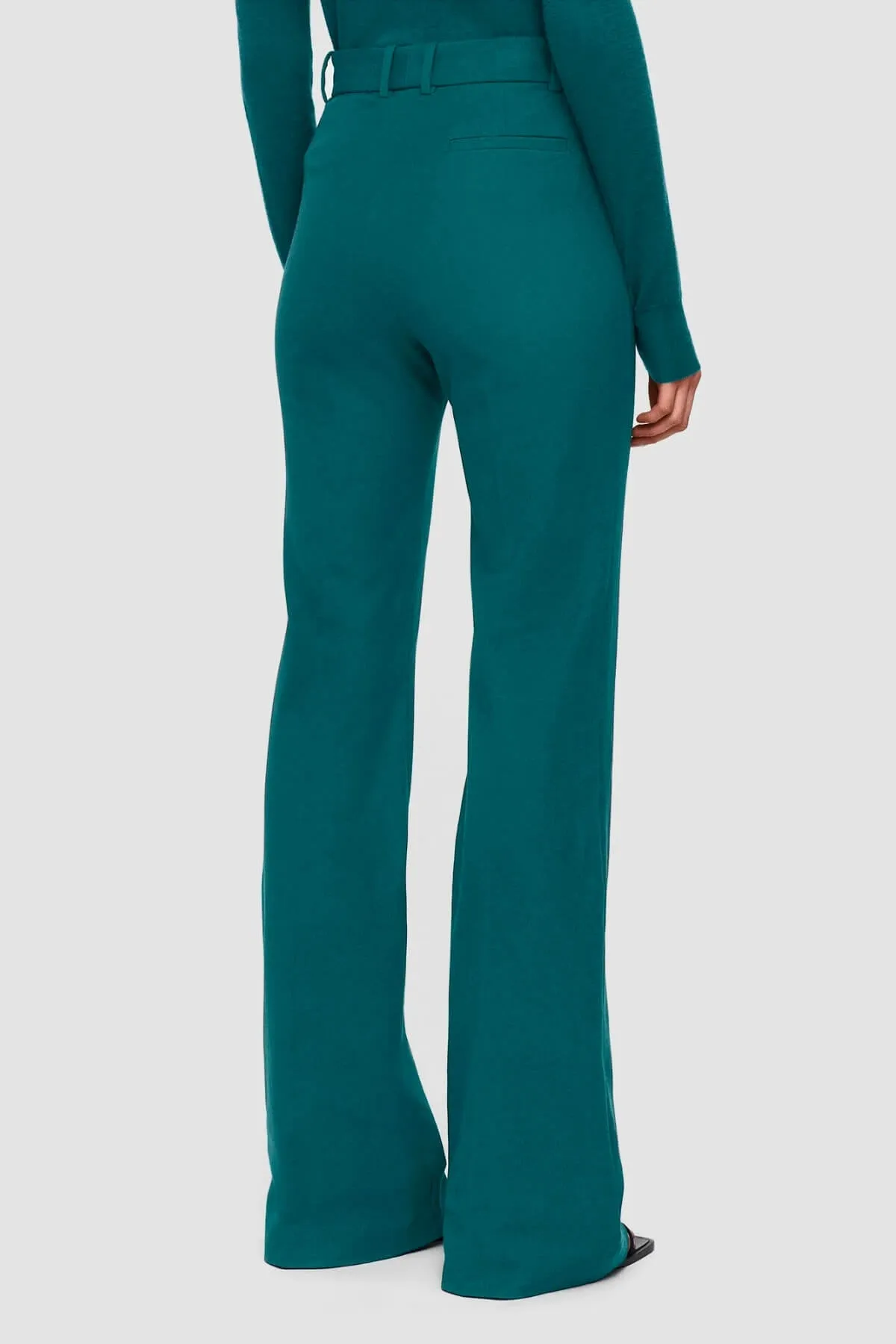 Joseph Gabardine Stretch Tafira Trousers - Dark Teal