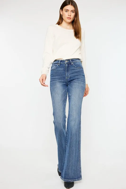 Kan Can High Rise Flare Jeans