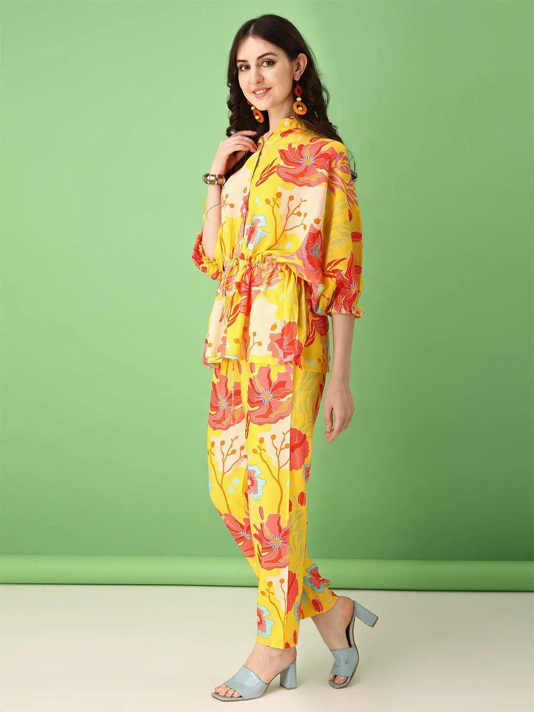 Lemon Bloom Co-ord Set