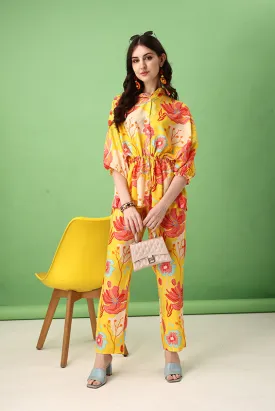 Lemon Bloom Co-ord Set