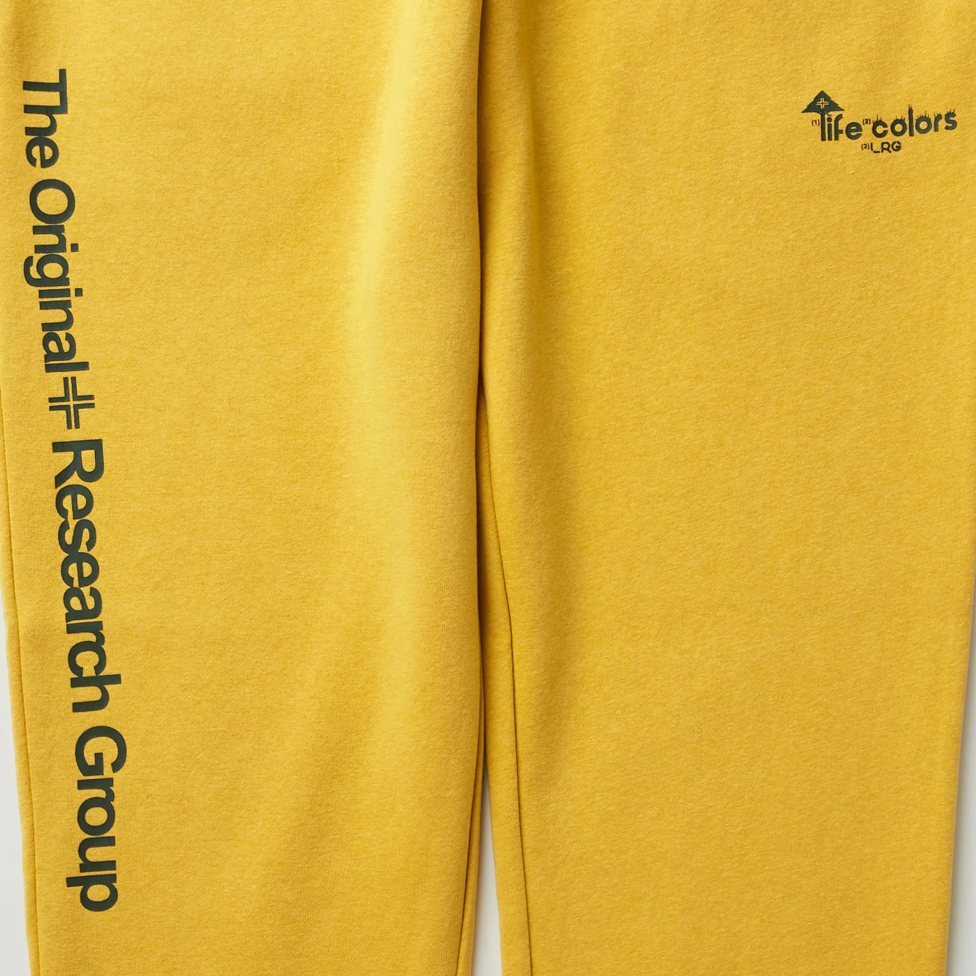 LIFE COLORS JOGGER SWEATPANTS - LEMON CURRY