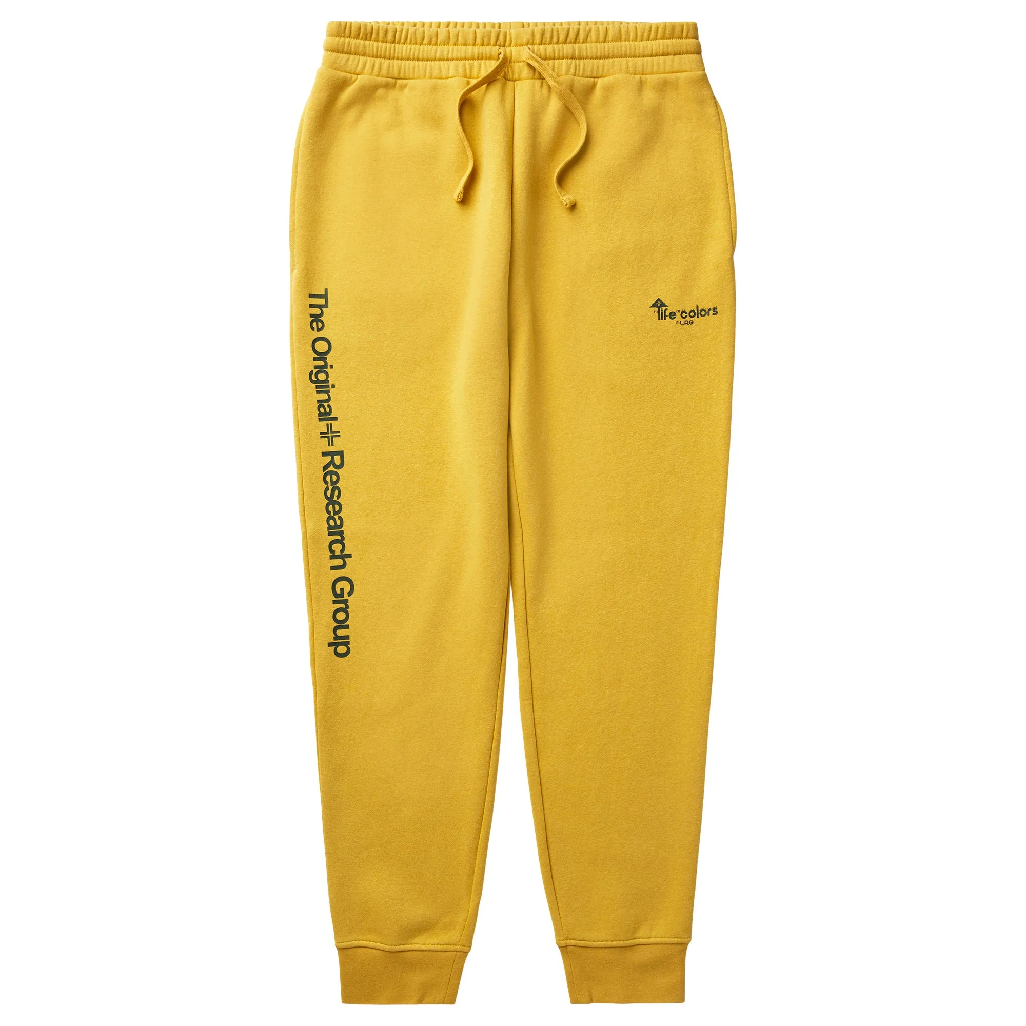 LIFE COLORS JOGGER SWEATPANTS - LEMON CURRY