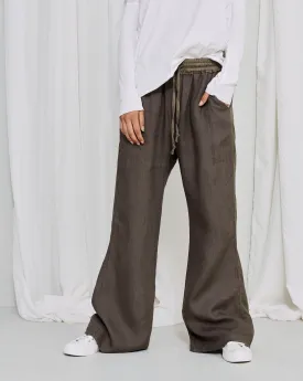 Linen Flared Pants