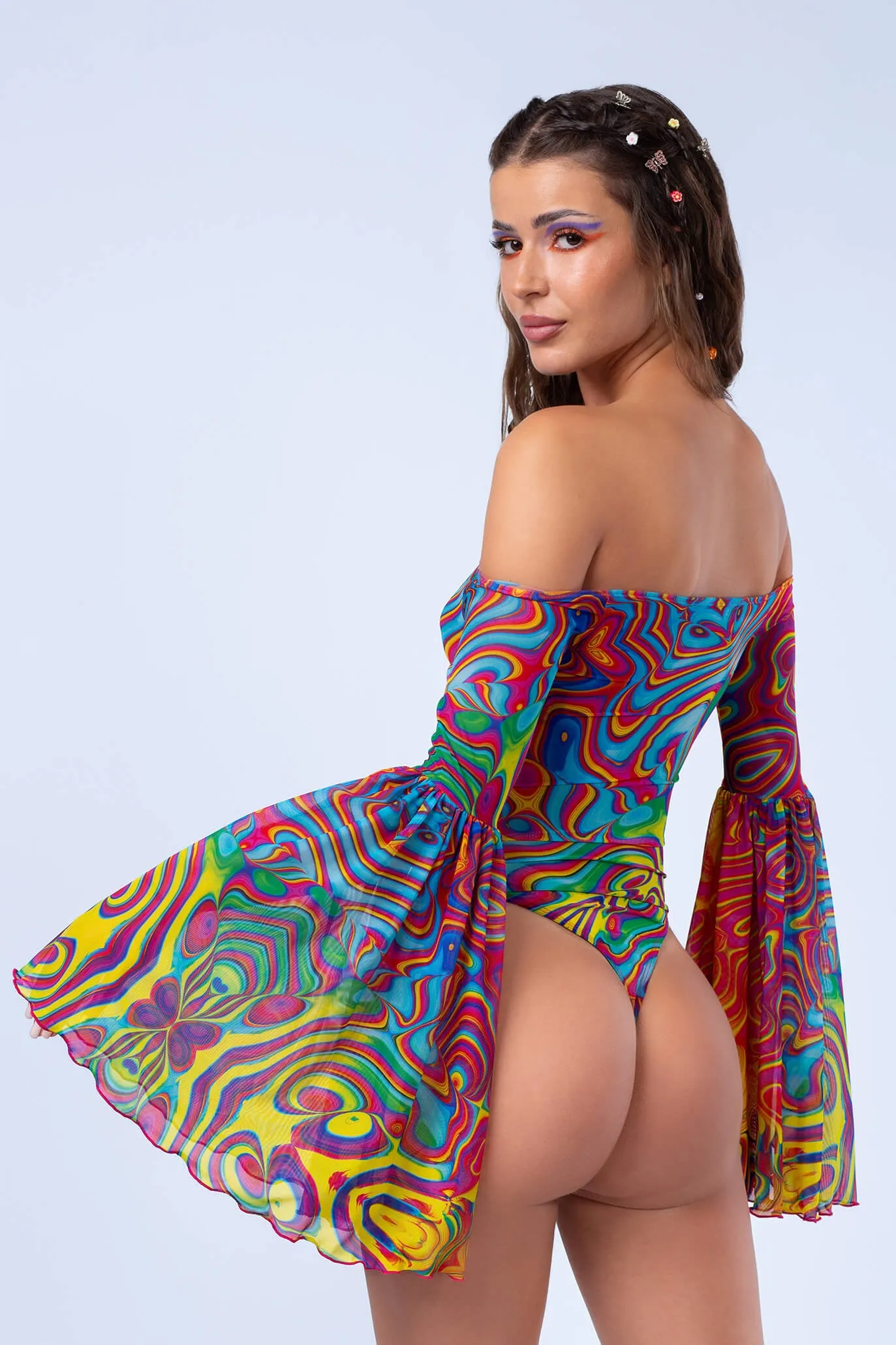 Lovestoned Off-Shoulder Bodysuit