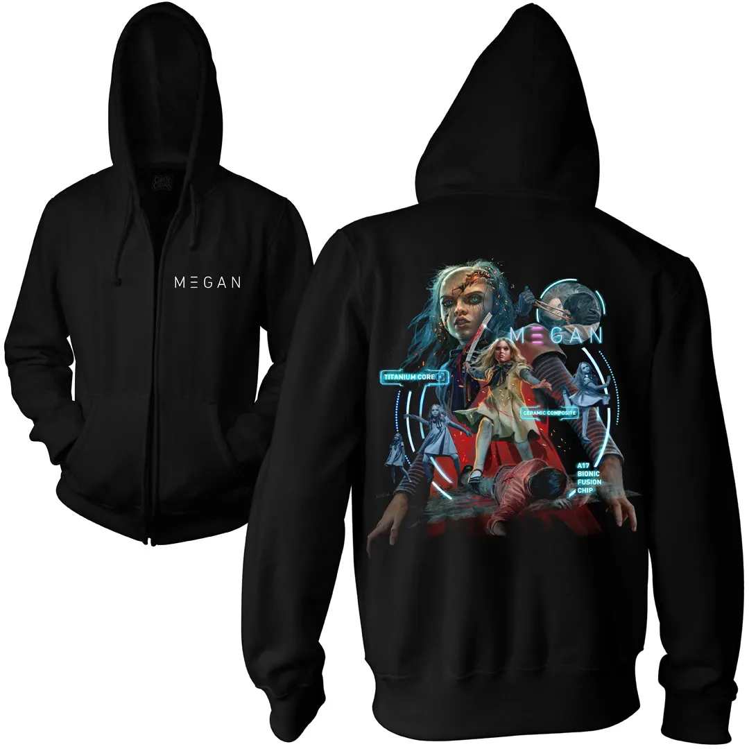 M3GAN - ZIP UP HOODIE