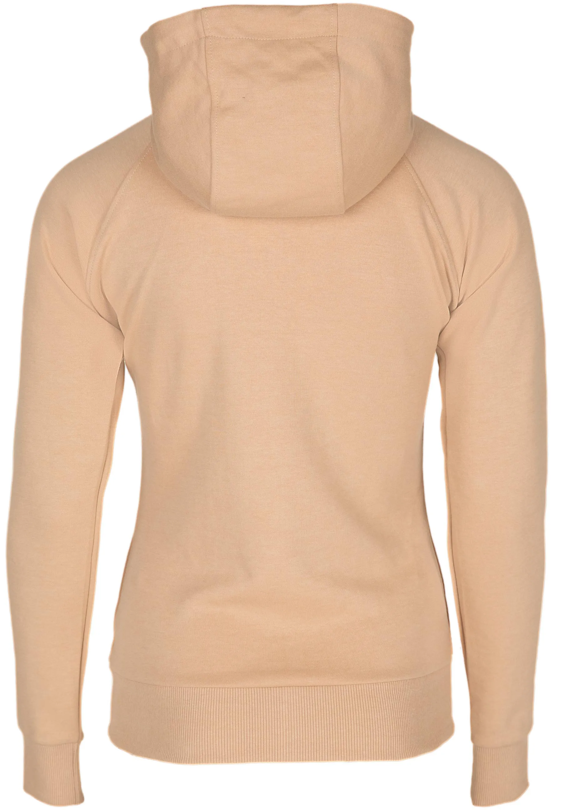 Marion Zipped Hoodie - Beige