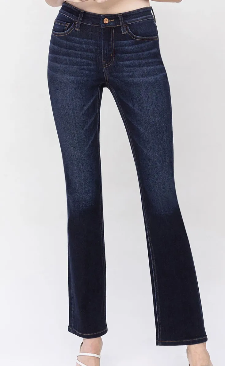 Mid Rise Bootcut Jeans