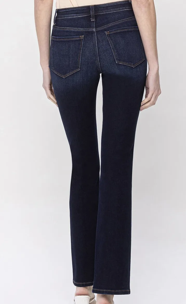 Mid Rise Bootcut Jeans