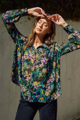 Midnight Garden Blouse