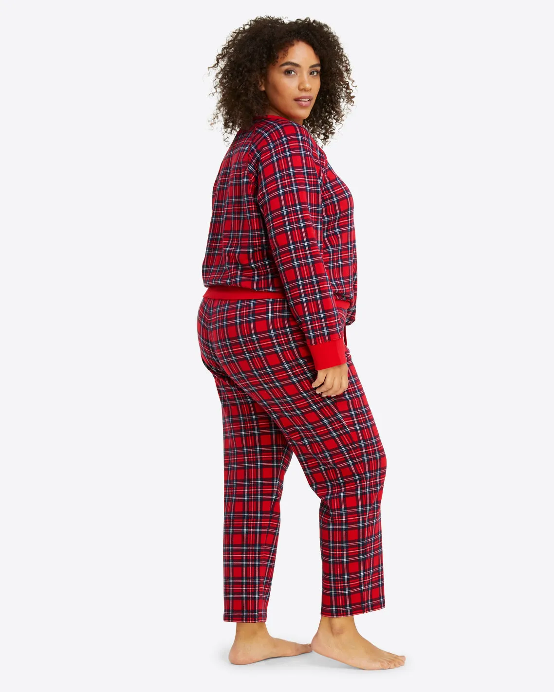 Natalie Sweatpants in Angie Plaid