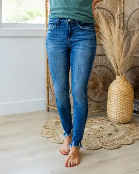 NEW! Lovervet Kaylee Distressed Hem Skinny Jeans