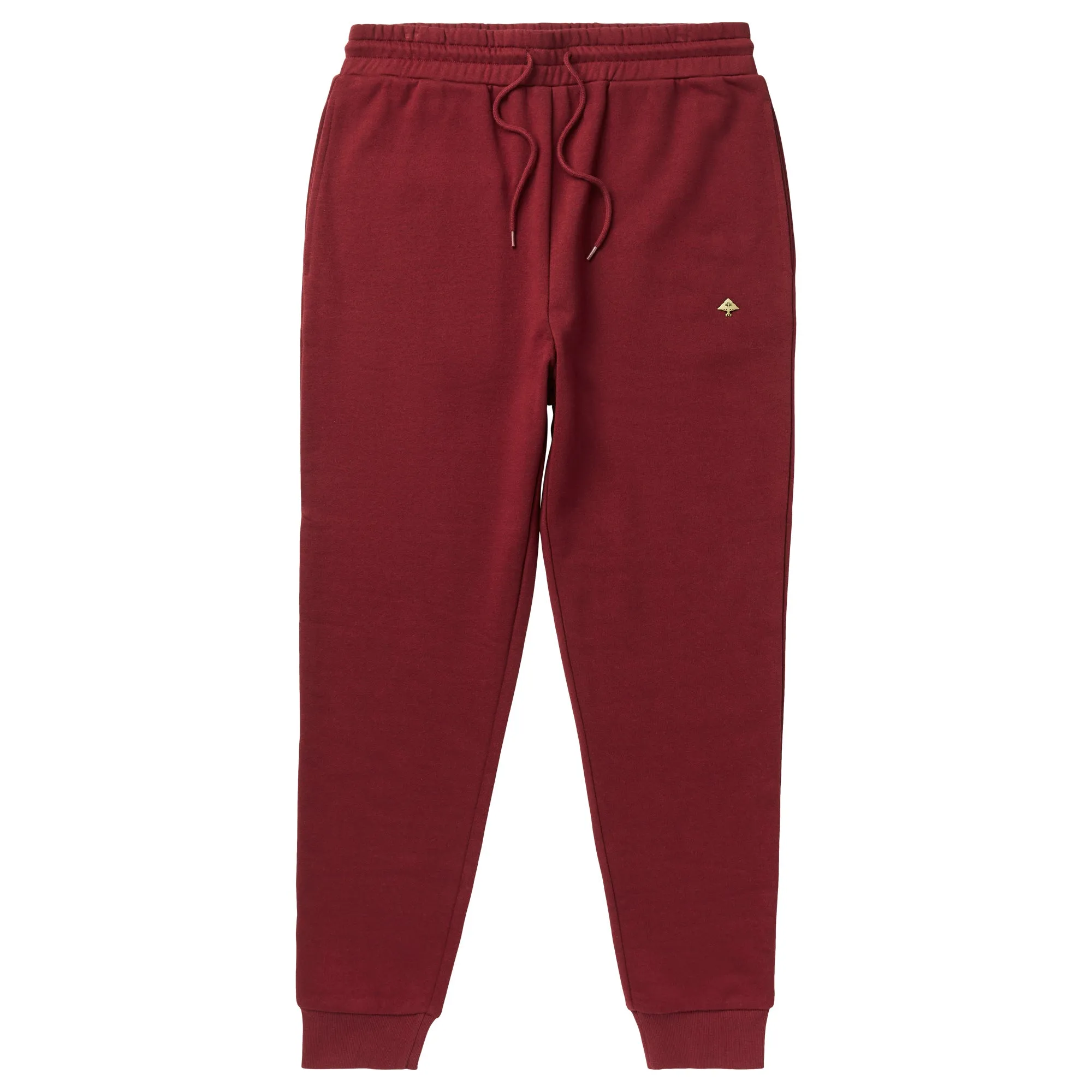 NOTHING BUT GOLD JOGGER SWEATPANTS - BURGUNDY