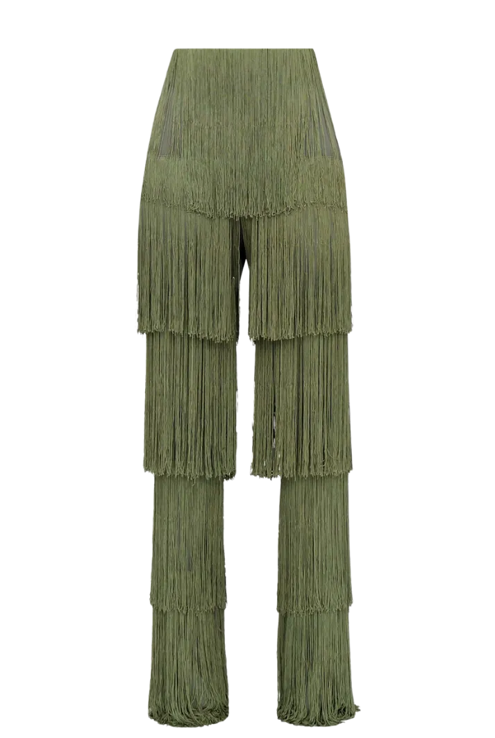 Obi Fringe Pants