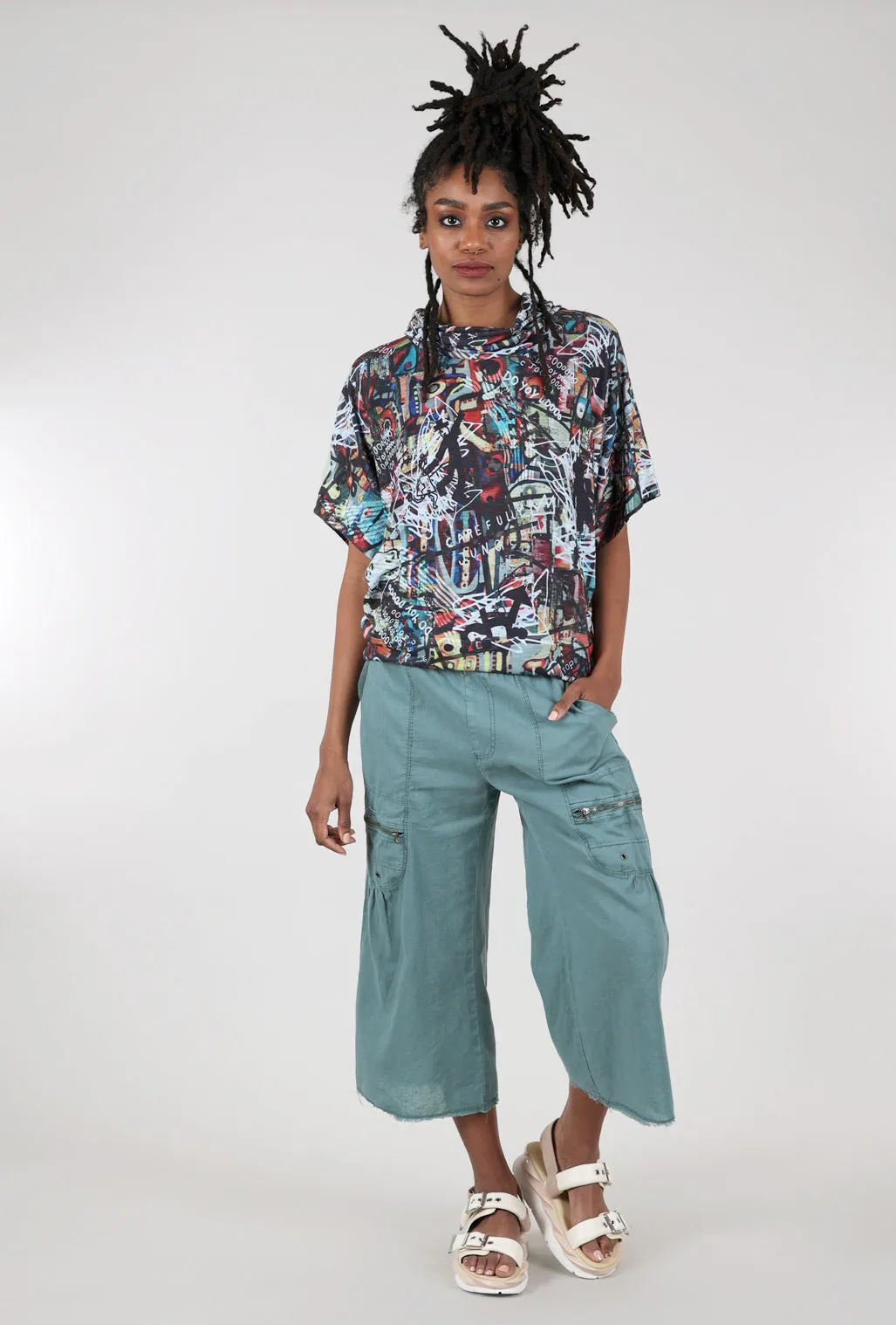 Pasqual Crop Pant, Folk Tale