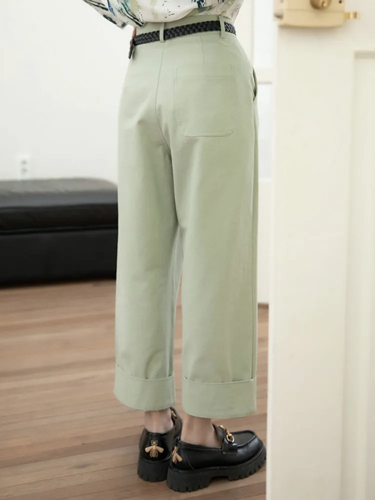 Powder Color Loose Casual Pants【s0000001732】