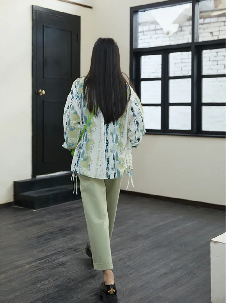 Powder Color Loose Casual Pants【s0000001732】