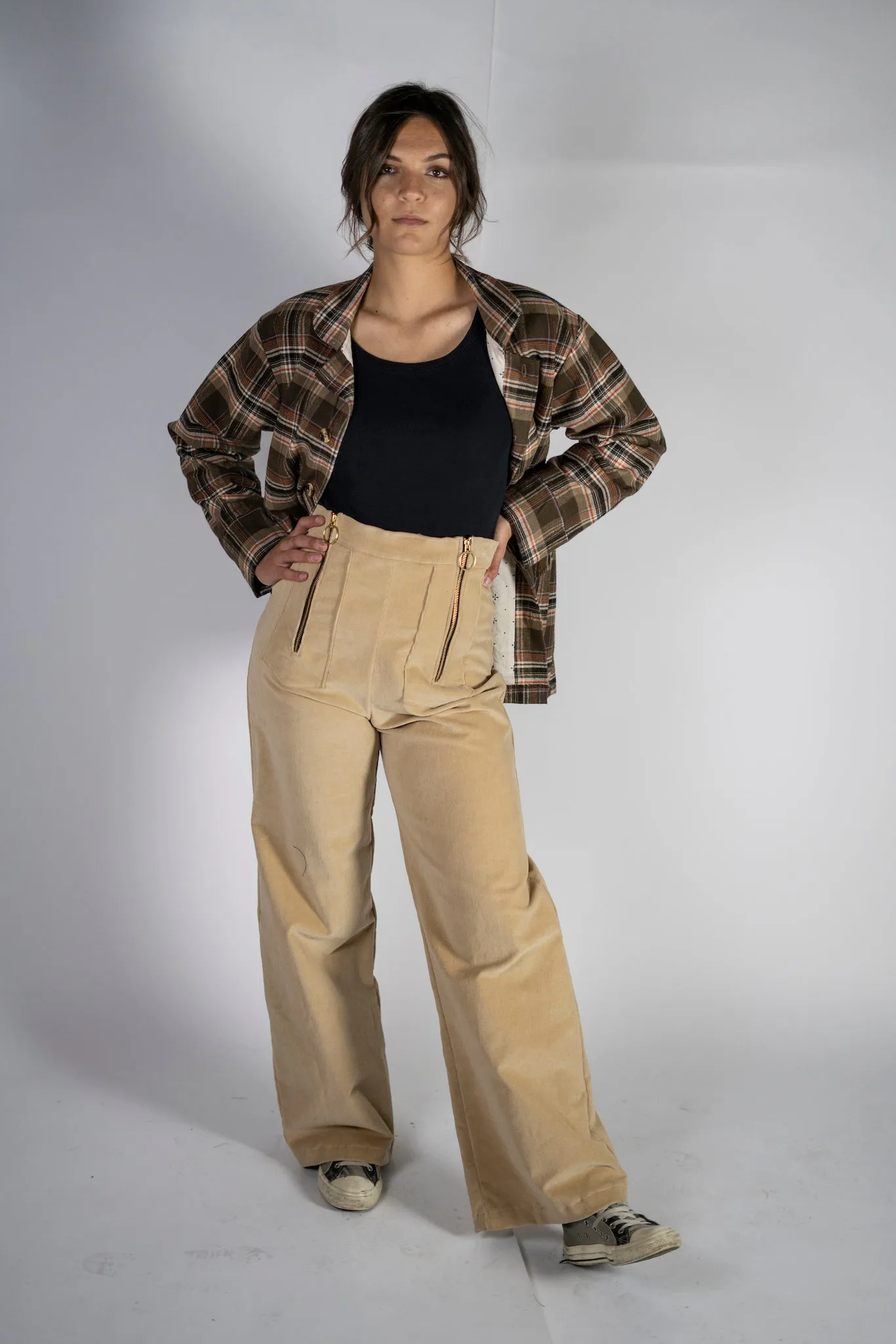 "Ellie" High waisted  pants