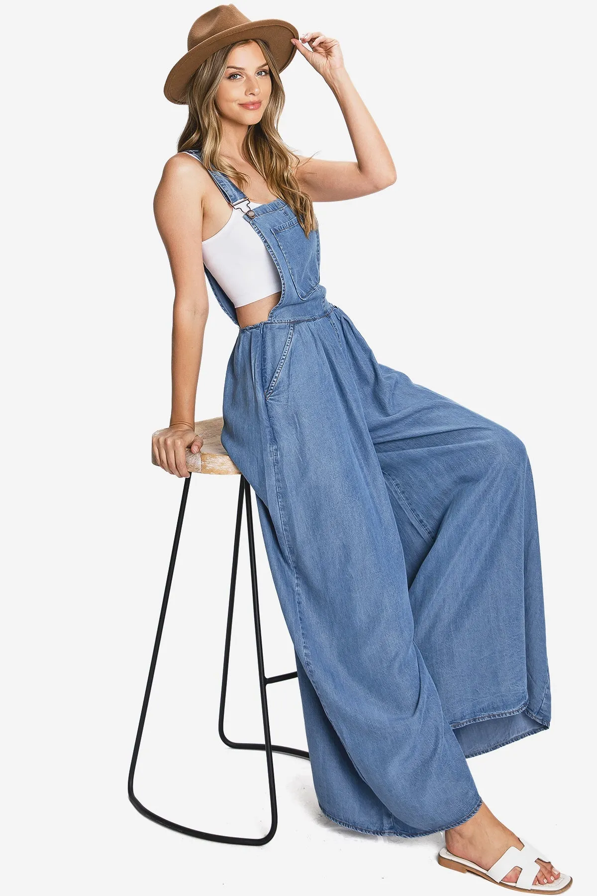 Rad Wide-Leg Overalls