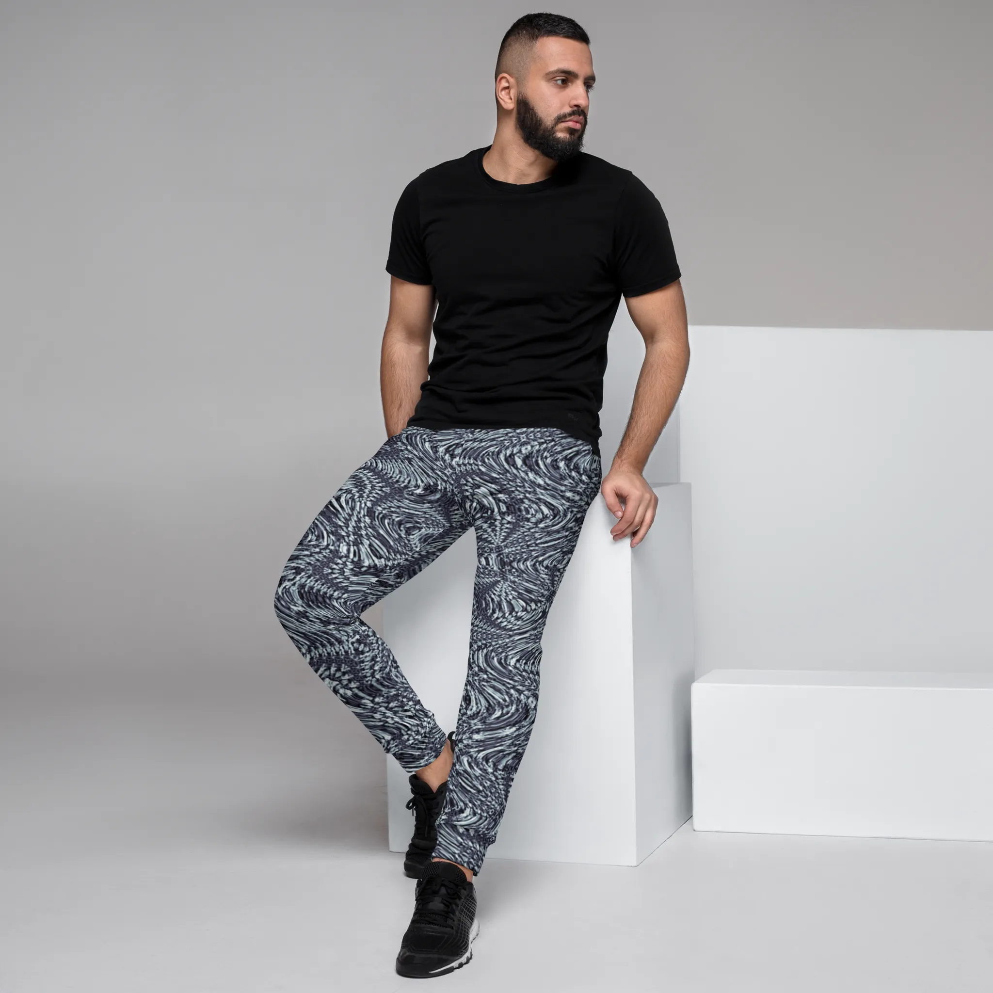 Recursia Alchemical Vision Men's Joggers In Blue