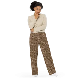 Recursia Contemplative Jaguar I Women's Wide Leg Pants