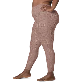 Recursia Fabrique Unknown I Leggings With Pockets In Pink