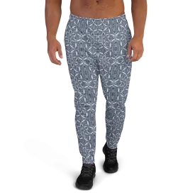 Recursia Lotus Light Men's Joggers In Blue