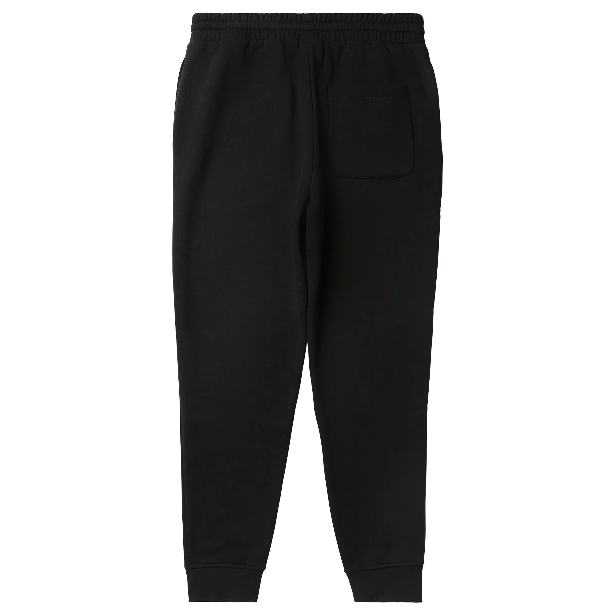 REFLECTIVE LIFTED SCRIPT JOGGER SWEATPANTS - BLACK