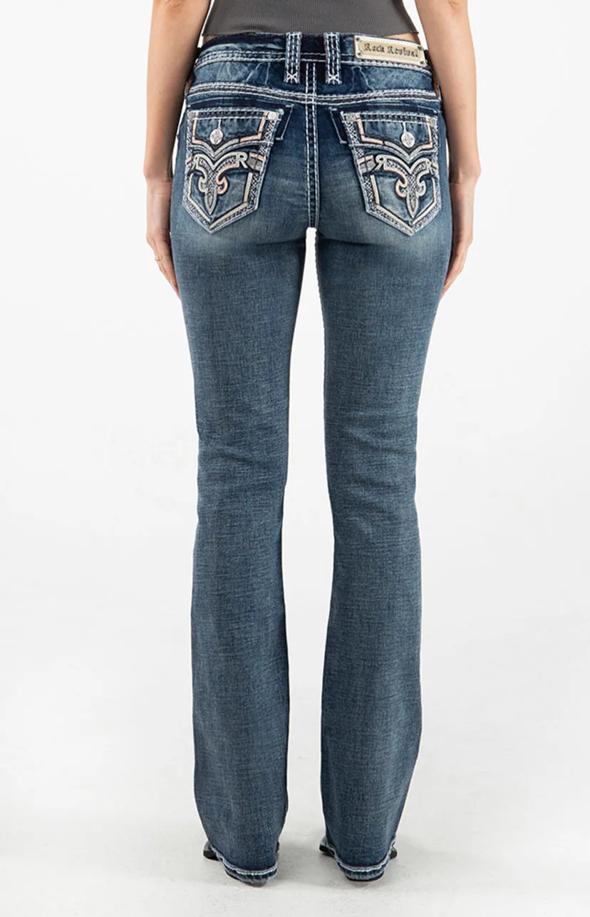 Rock Revival Chintzrose Bootcut Jean