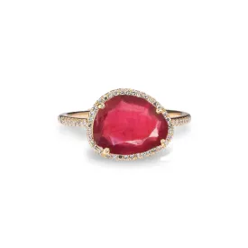 Ruby and Diamond Ring