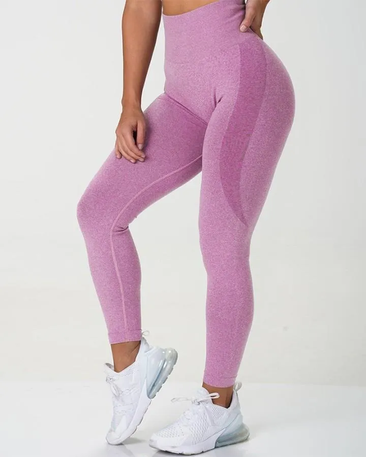 Solid High Elastic High Waist Yoga Active Pants