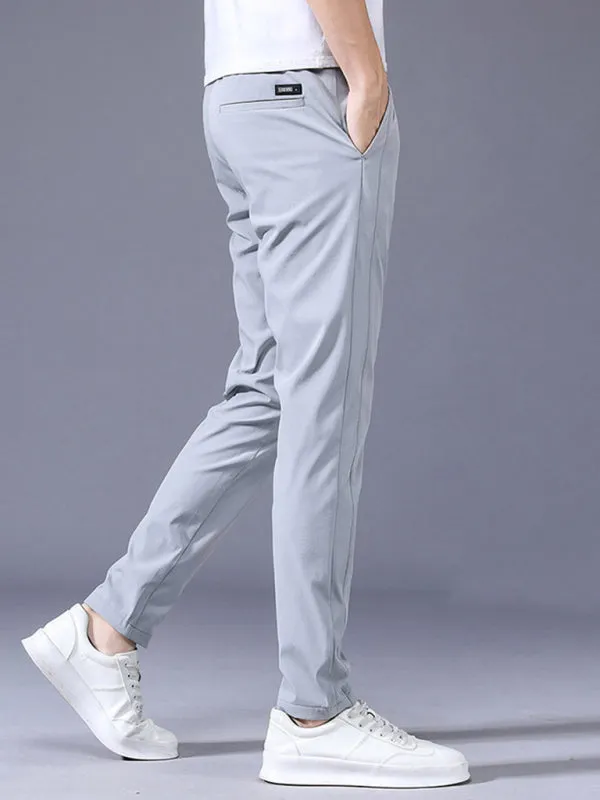 Straight Loose Elastic Boys Non-Iron Casual Pants Cargo Pants