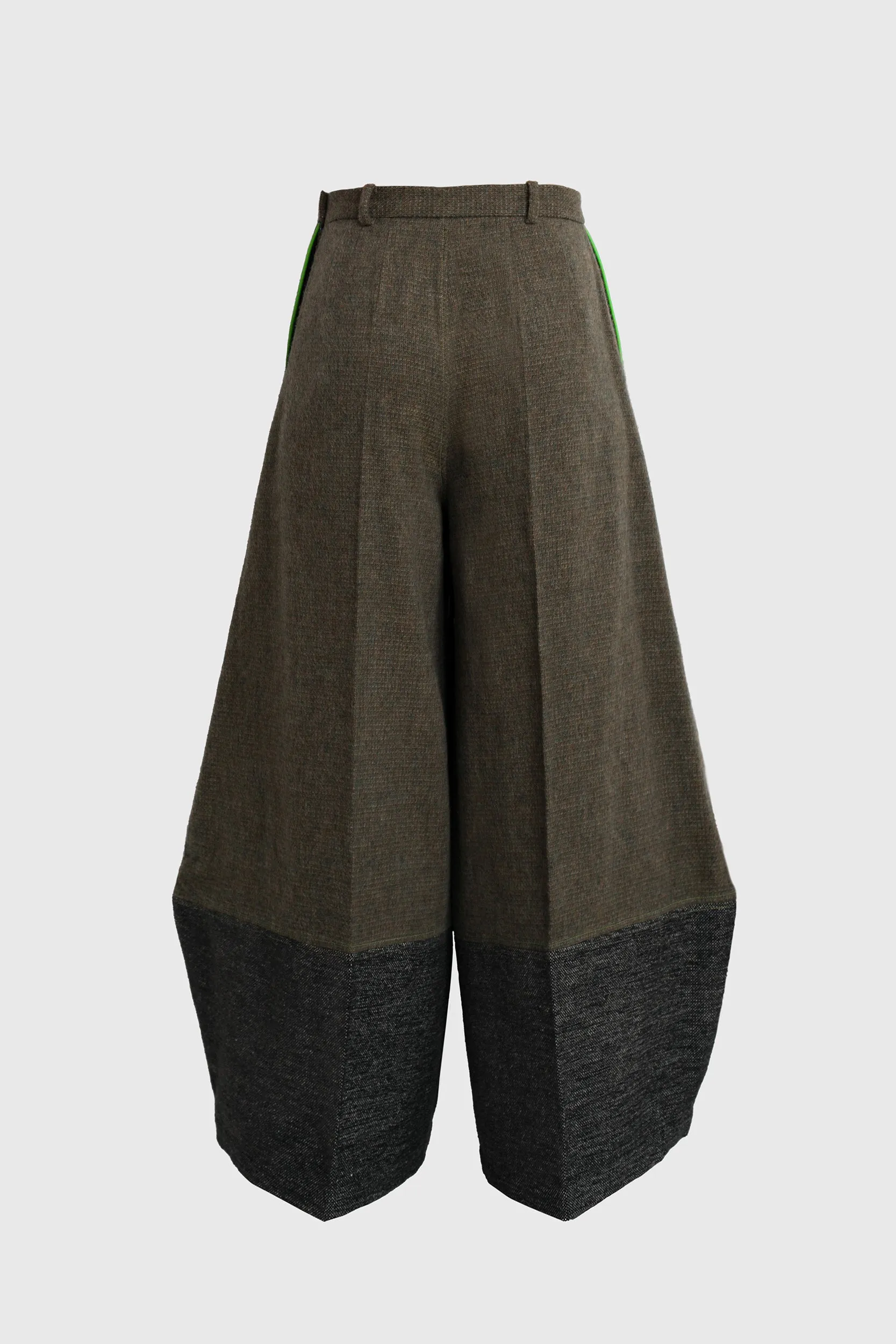 Super Wide-Leg Super Merino Trousers - Men's