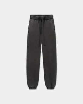 Sweatpants Heavy, Men - Acid wash (Vintage black) - VINTAGE BLACK