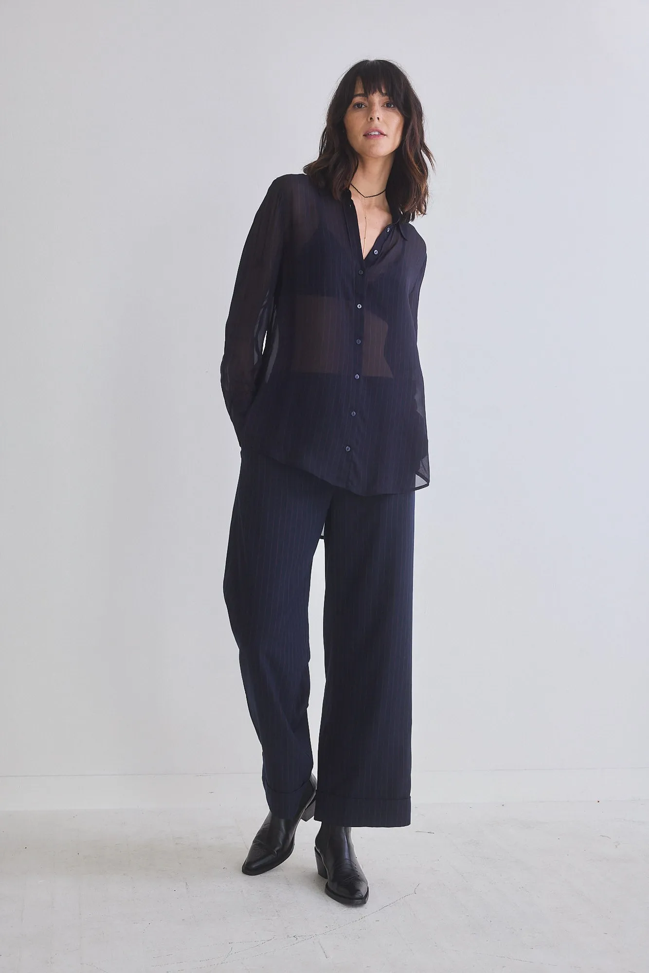 The Editor Wide Leg Trousers