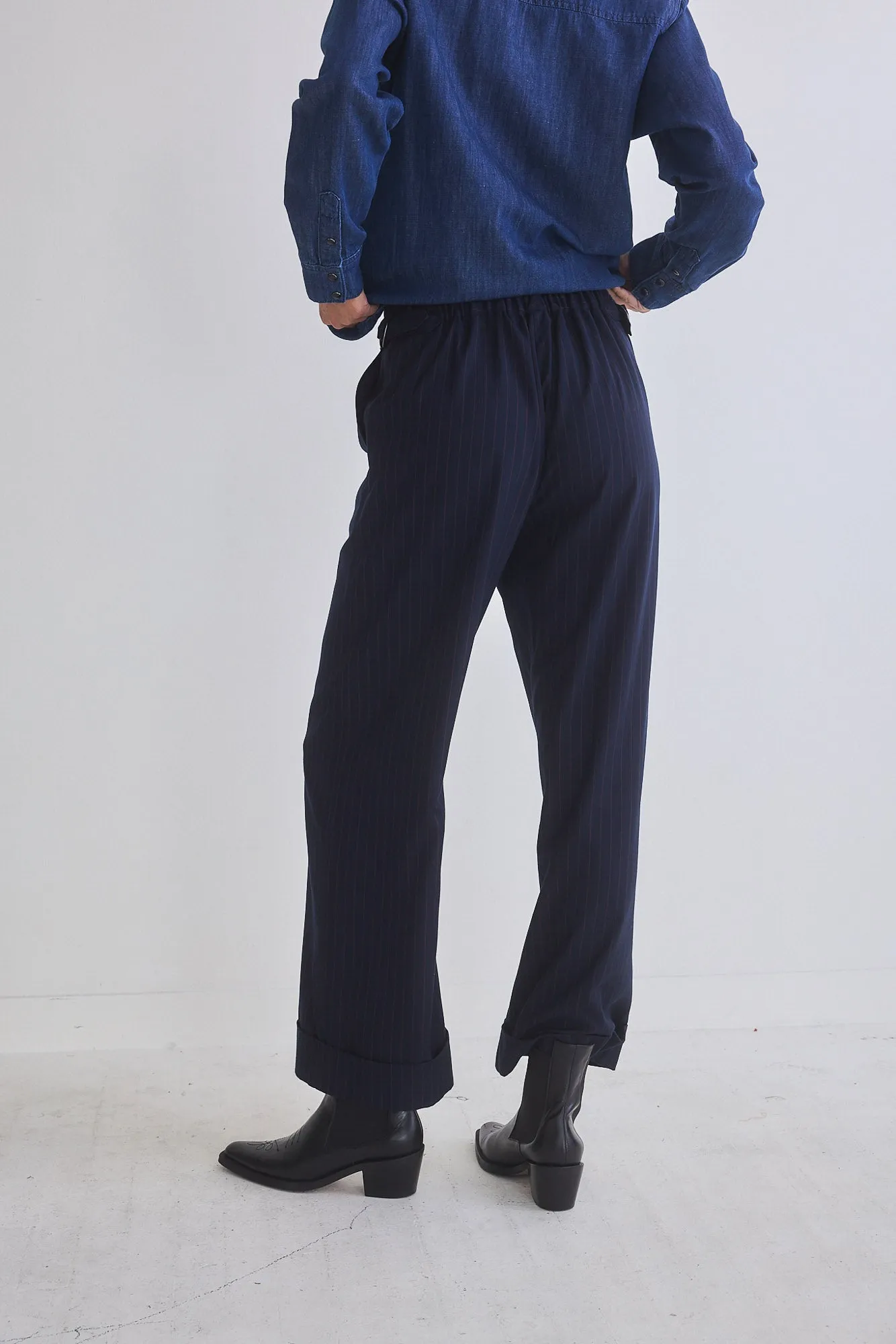 The Editor Wide Leg Trousers