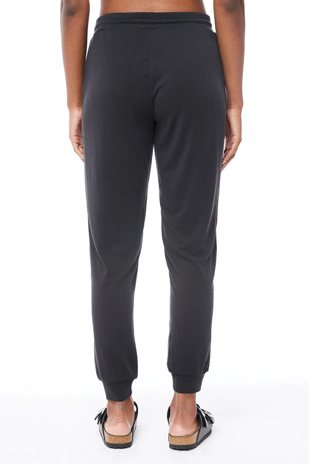 The Pull On Jogger by Saltwater Luxe - Black