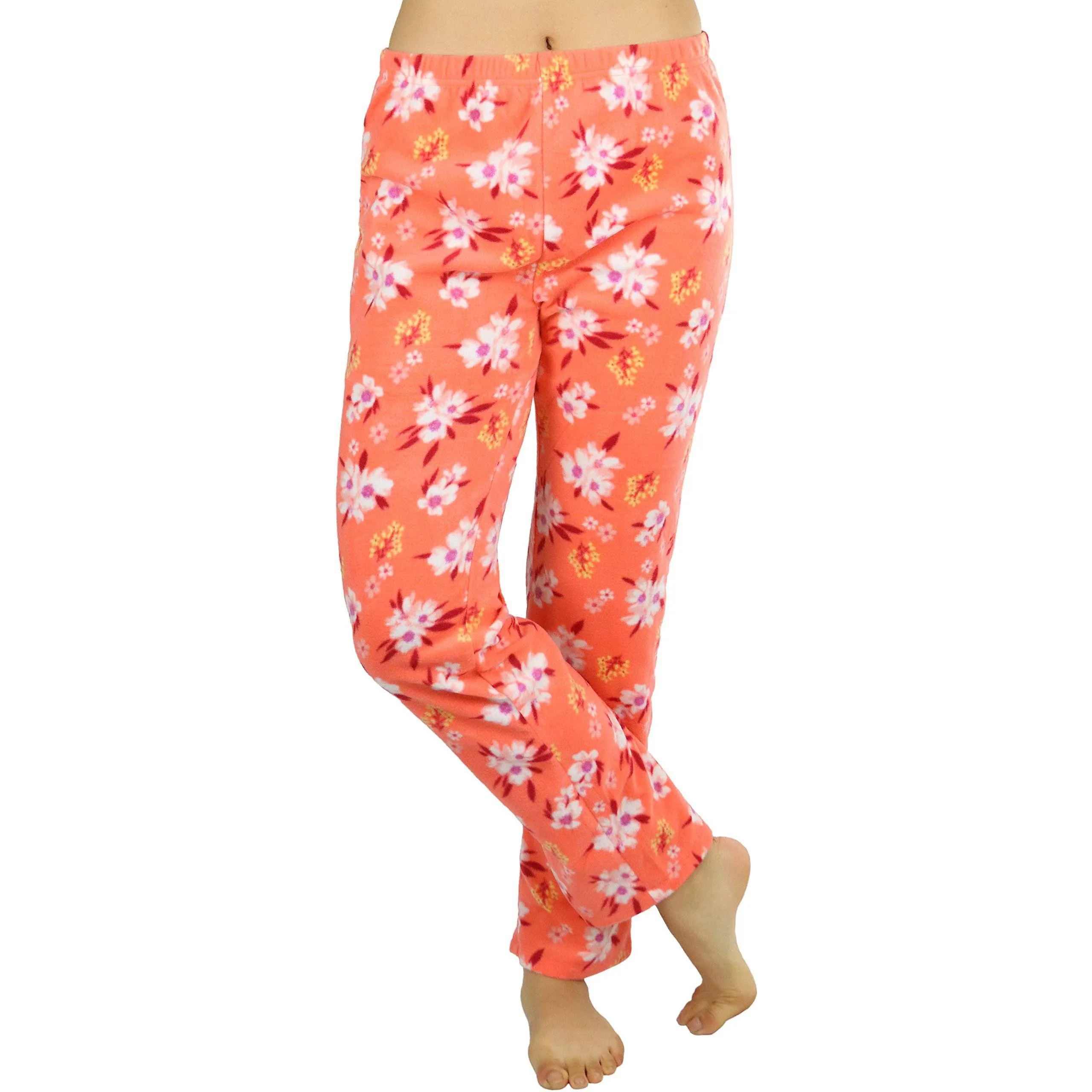 ToBeInStyle Women's Poly Fabric Ankle Length Pajama Bottoms