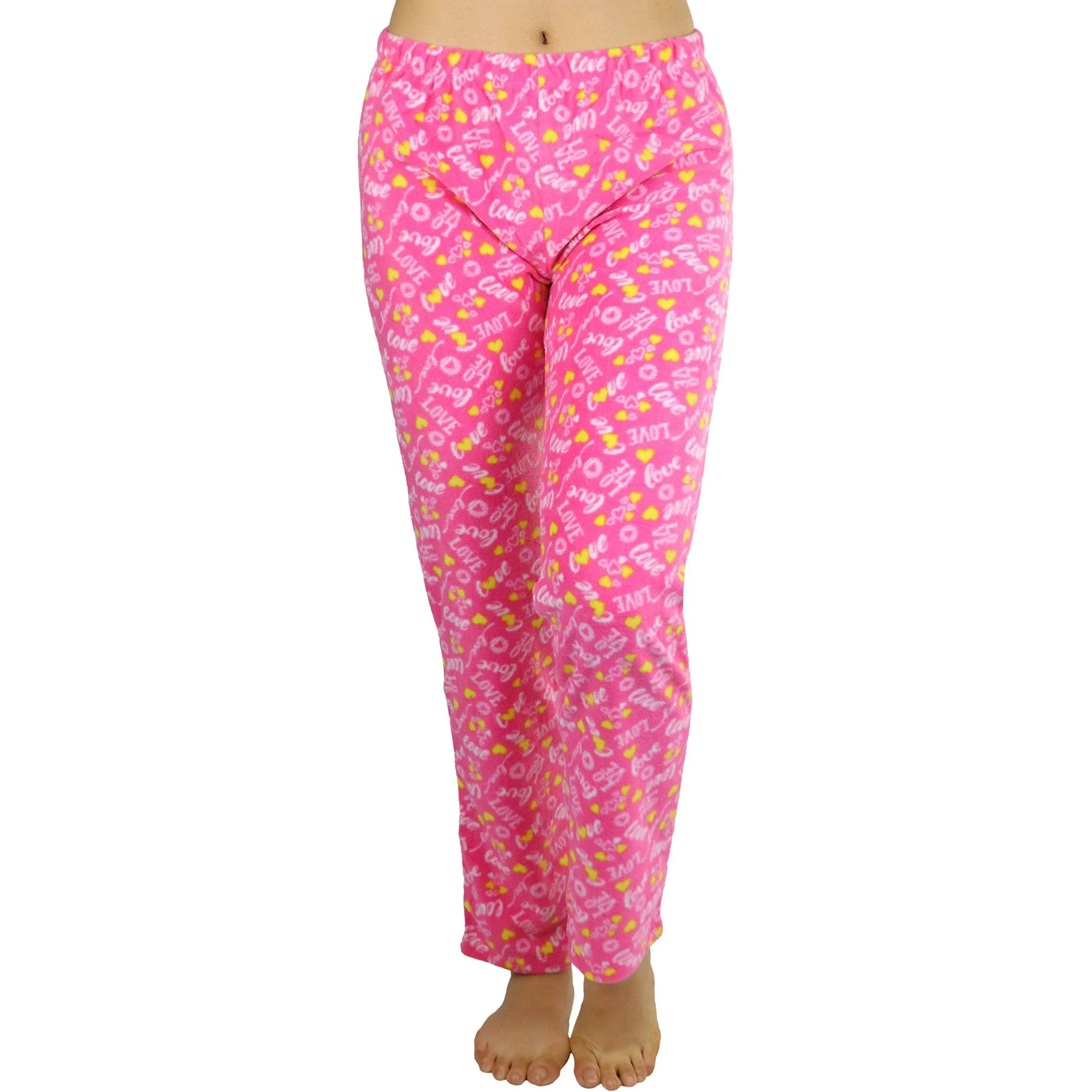 ToBeInStyle Women's Poly Fabric Ankle Length Pajama Bottoms