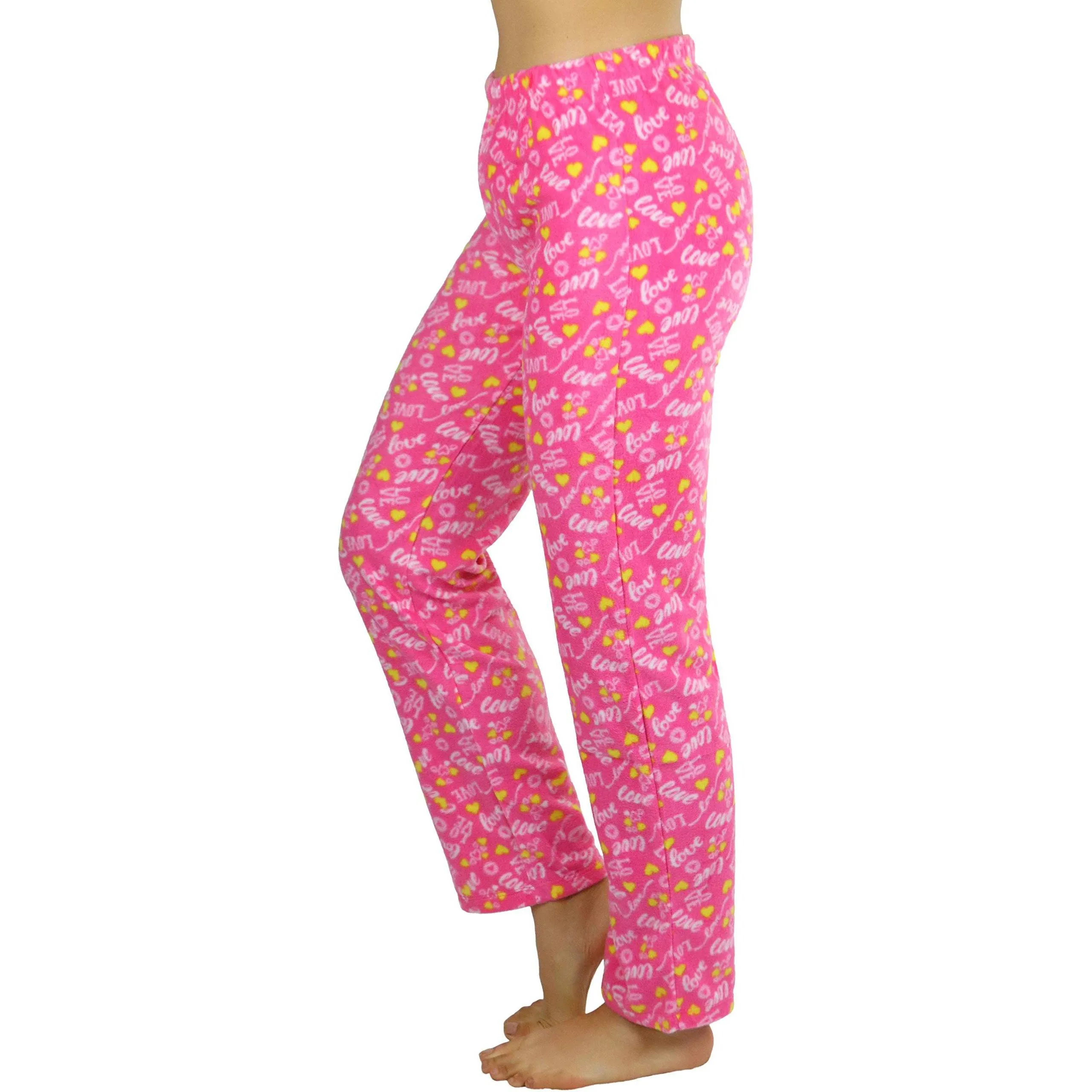 ToBeInStyle Women's Poly Fabric Ankle Length Pajama Bottoms