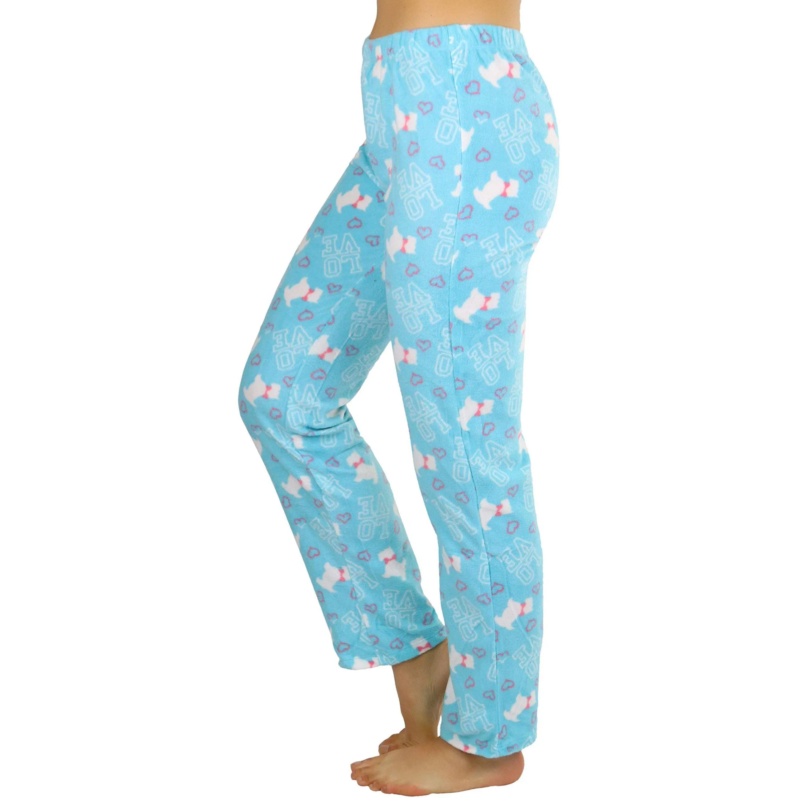 ToBeInStyle Women's Poly Fabric Ankle Length Pajama Bottoms