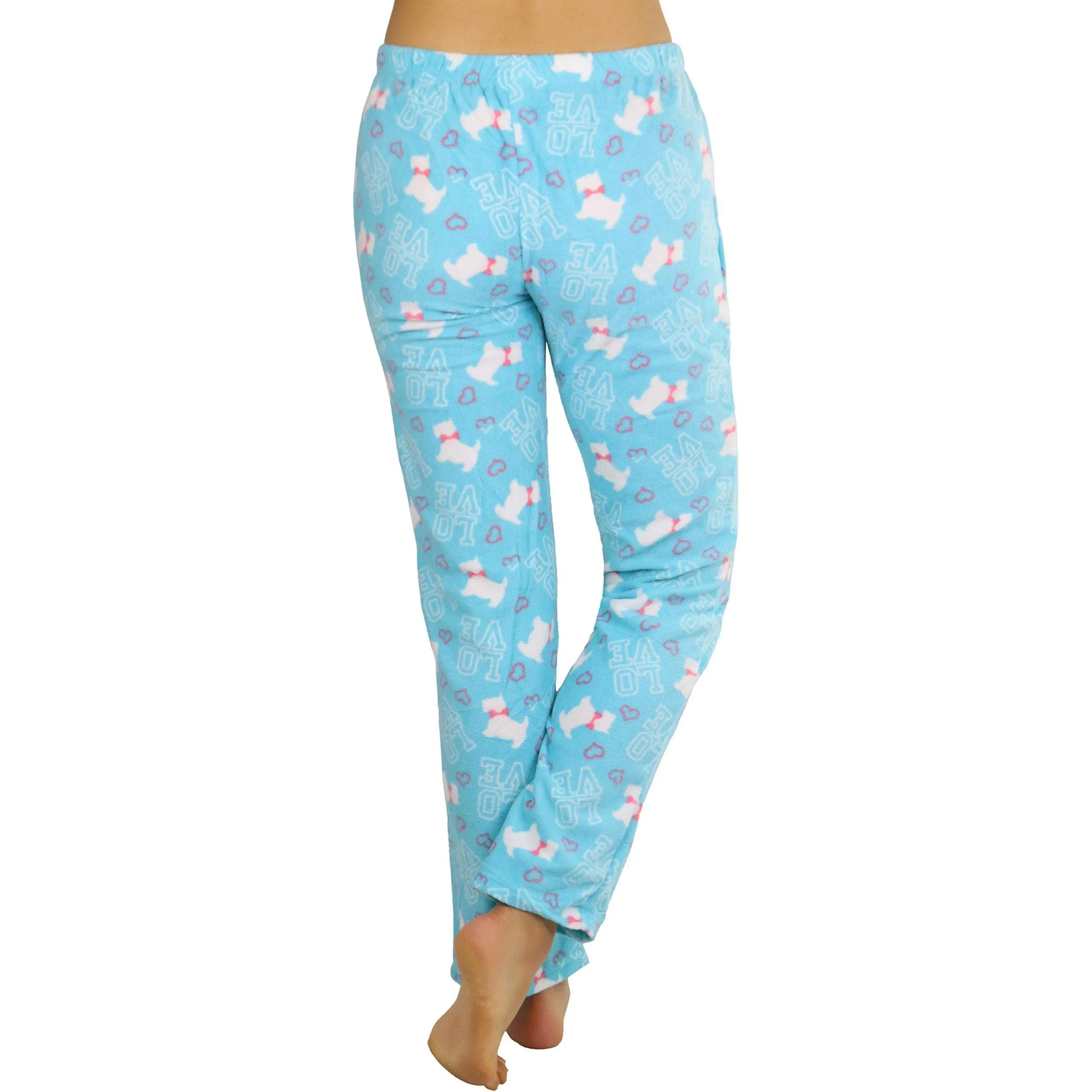 ToBeInStyle Women's Poly Fabric Ankle Length Pajama Bottoms