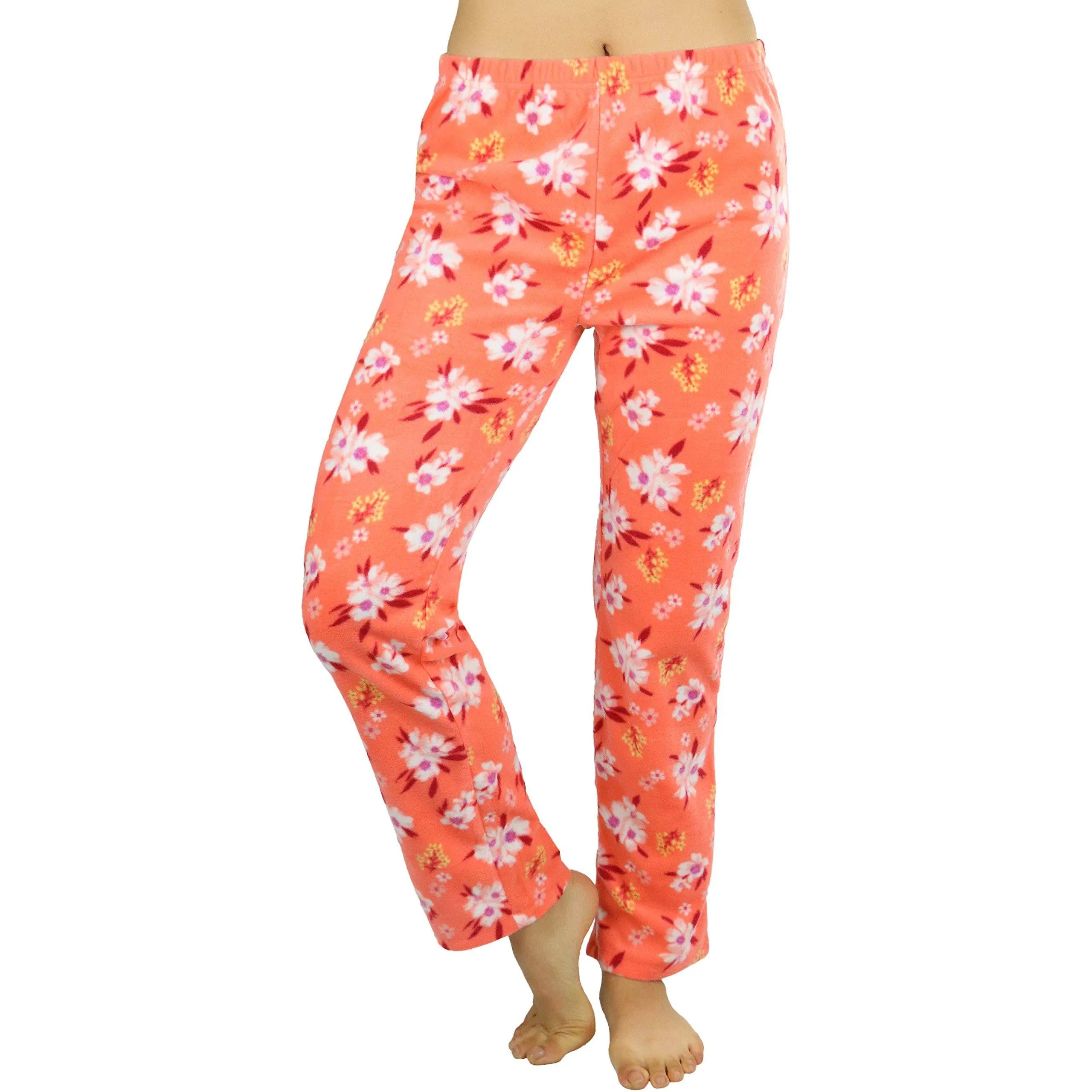 ToBeInStyle Women's Poly Fabric Ankle Length Pajama Bottoms