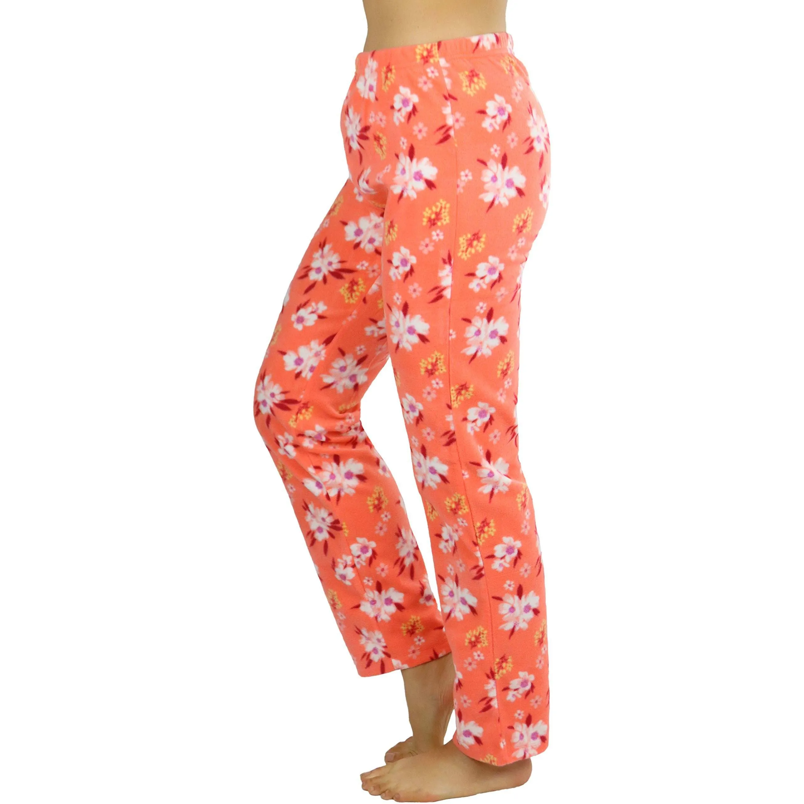 ToBeInStyle Women's Poly Fabric Ankle Length Pajama Bottoms