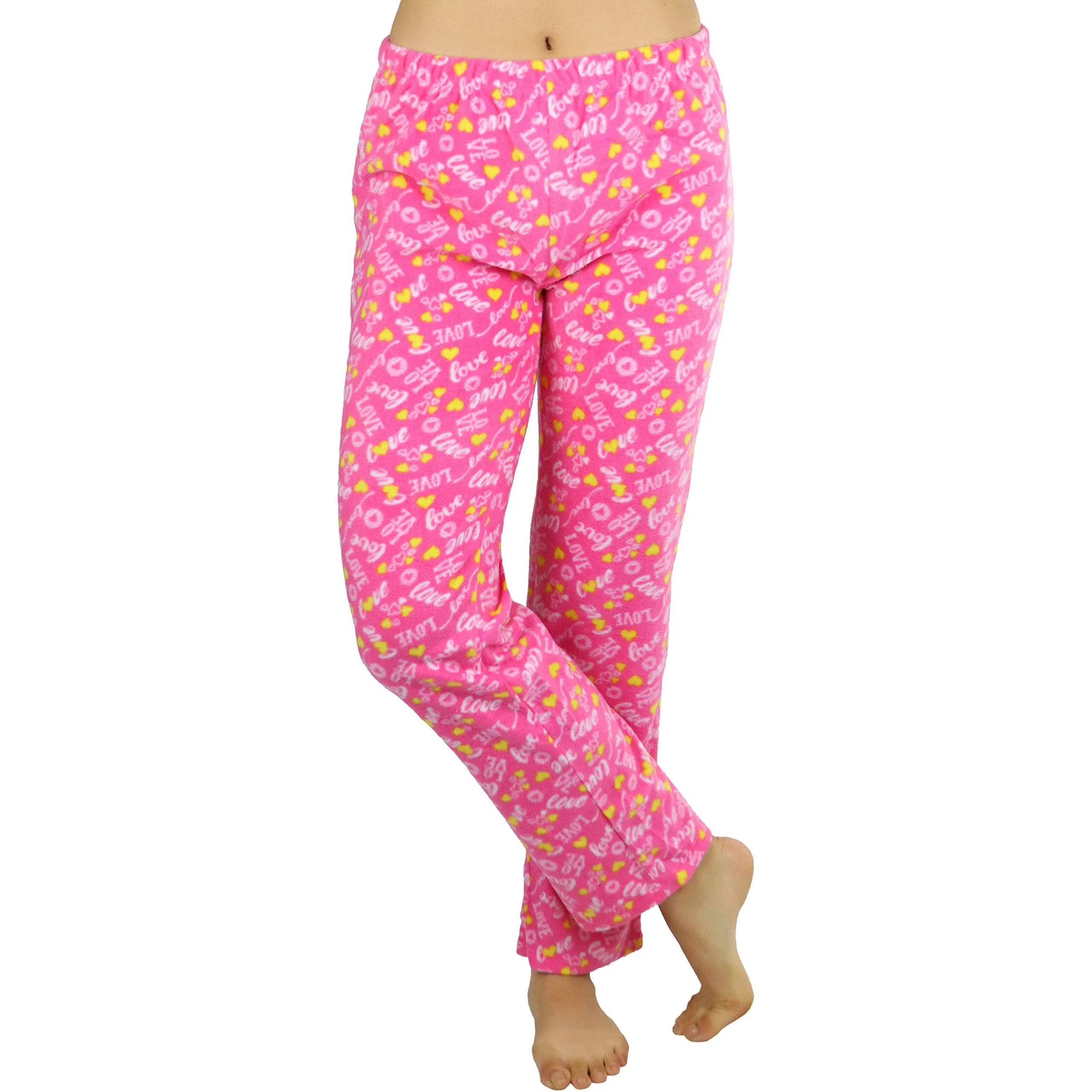 ToBeInStyle Women's Poly Fabric Ankle Length Pajama Bottoms