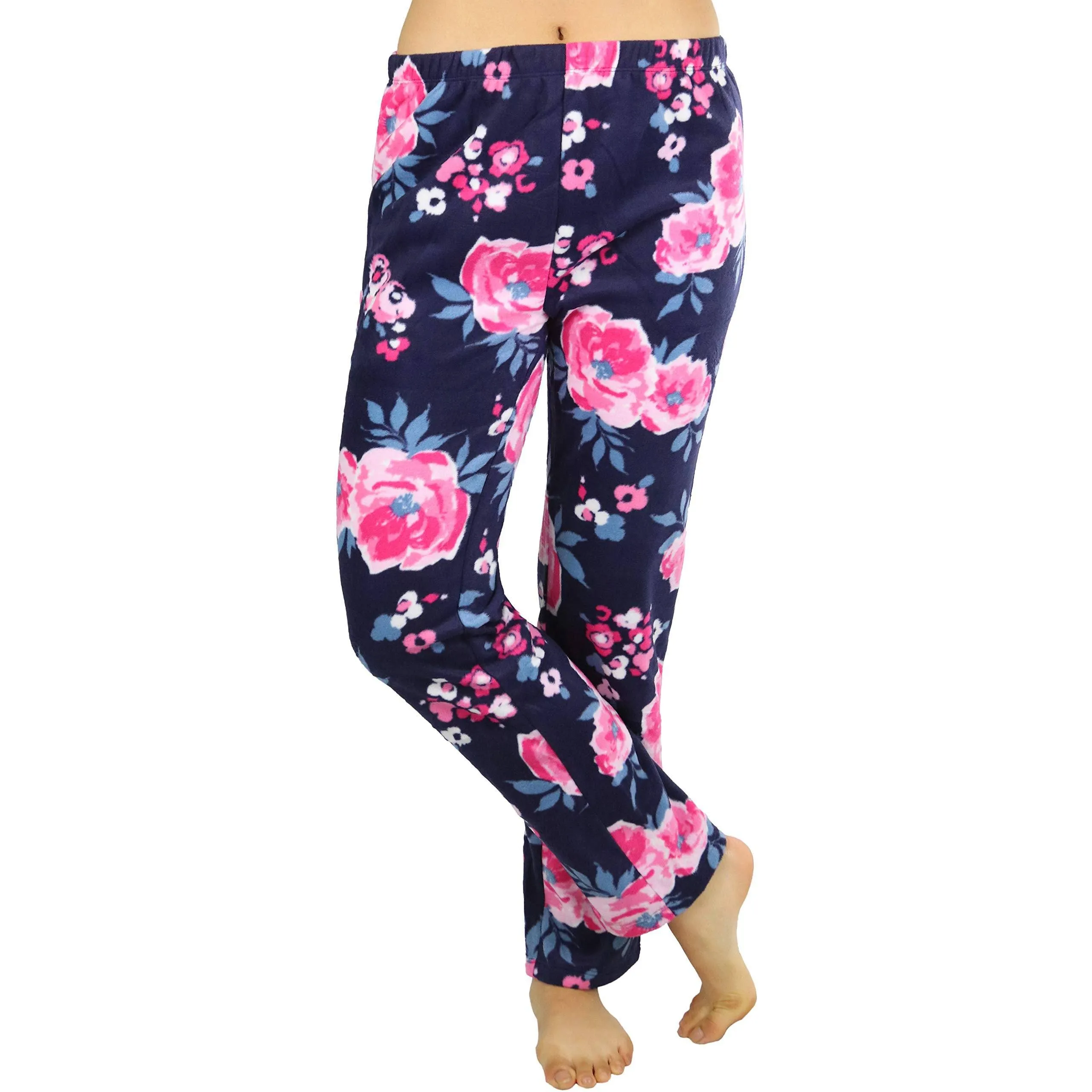 ToBeInStyle Women's Poly Fabric Ankle Length Pajama Bottoms