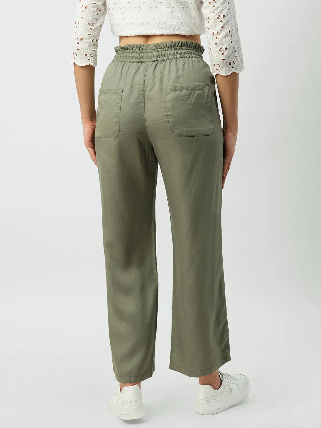 Women High-Rise Comfort Fit Culottes