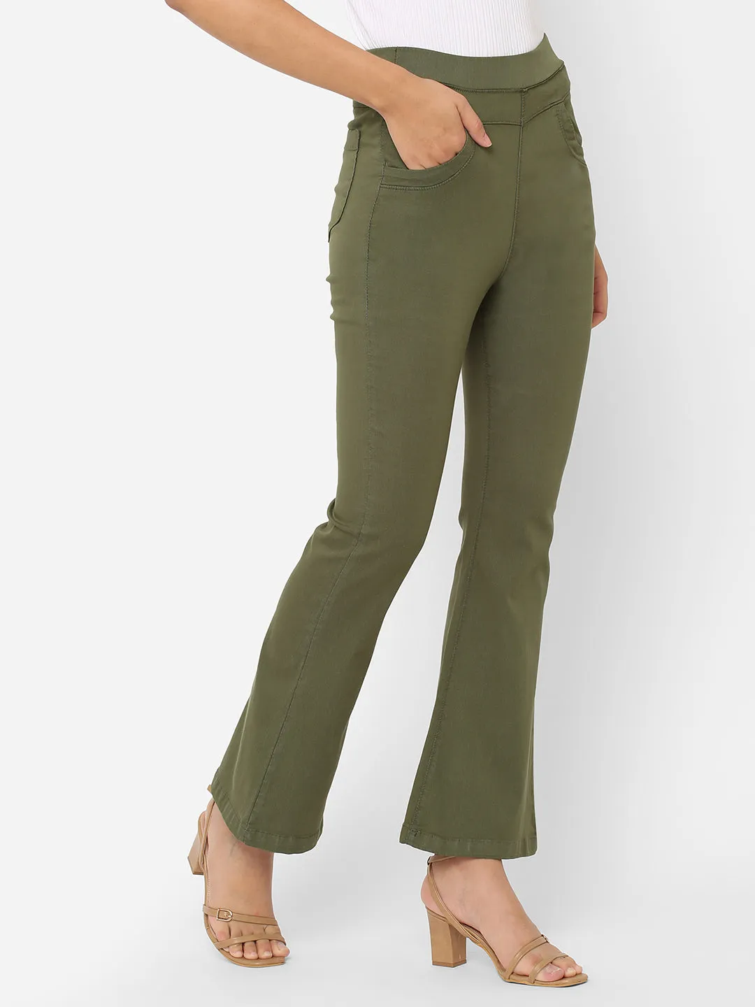 Women High-Rise Flare Jeans