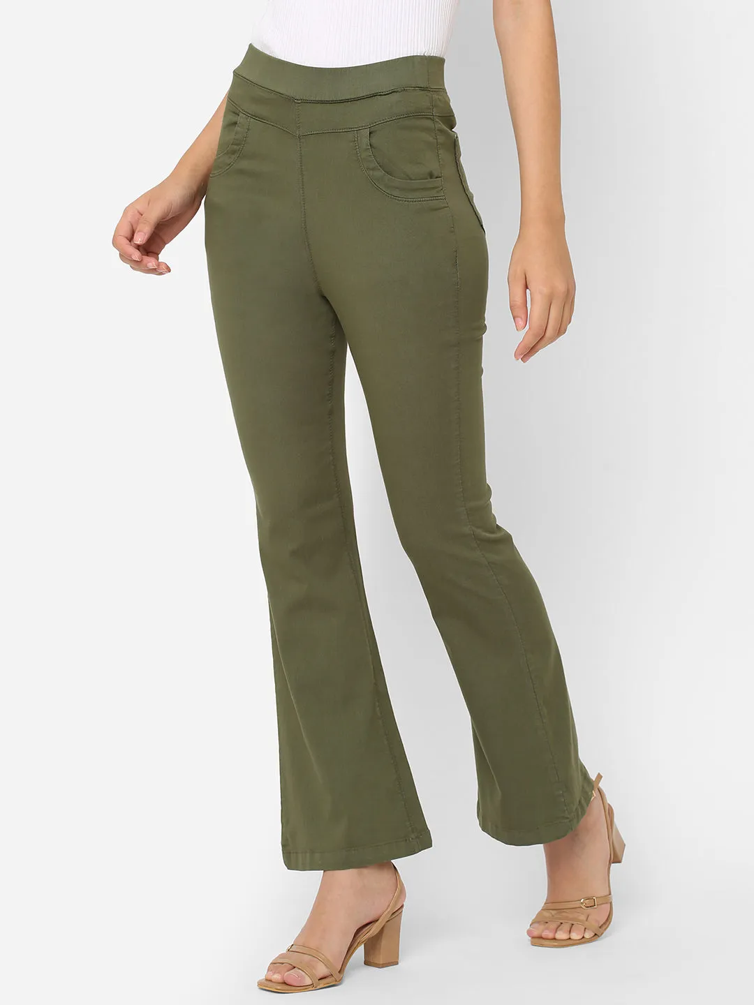 Women High-Rise Flare Jeans